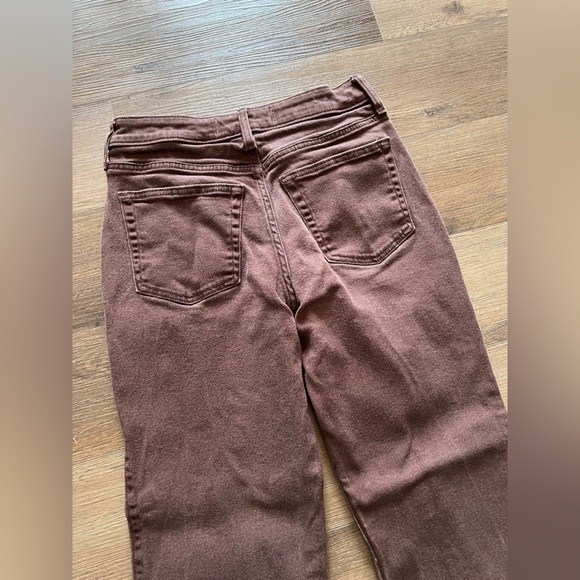 Hollister Women's Brown Straight Leg Jeans - Picture 8 of 11